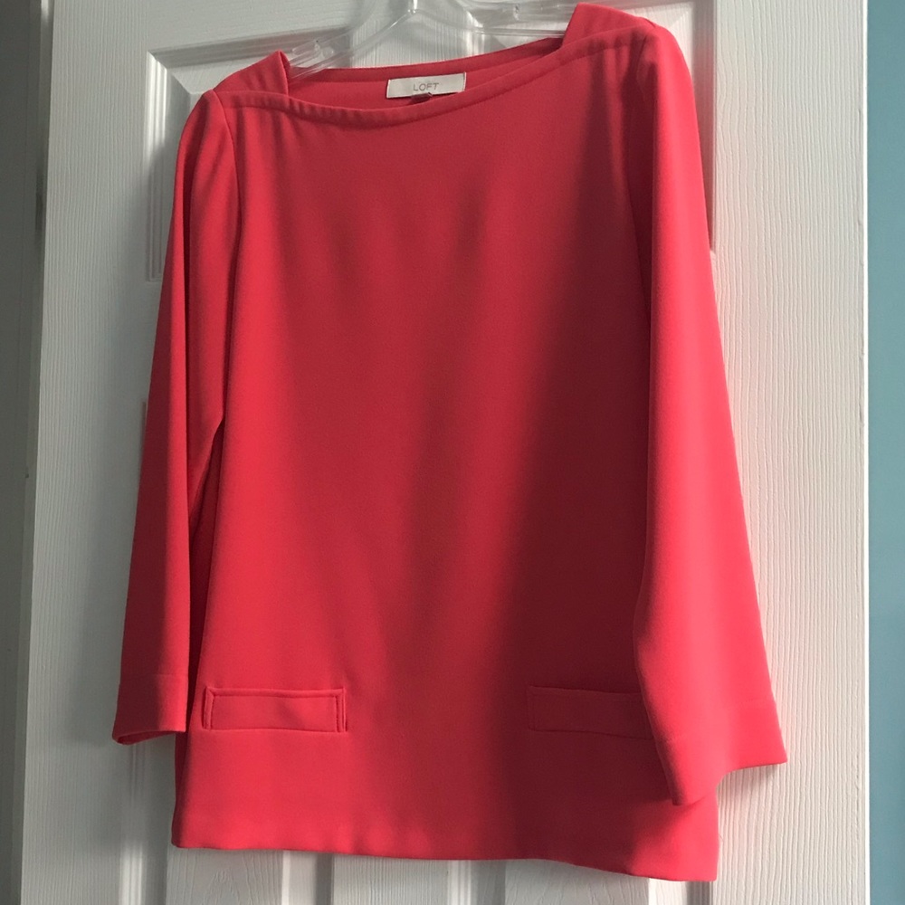 Pink dress top